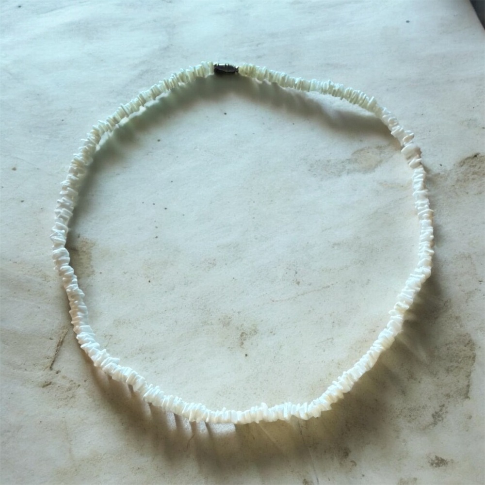 Puka shell necklace